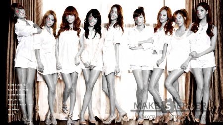 SNSD in Cyborg Version