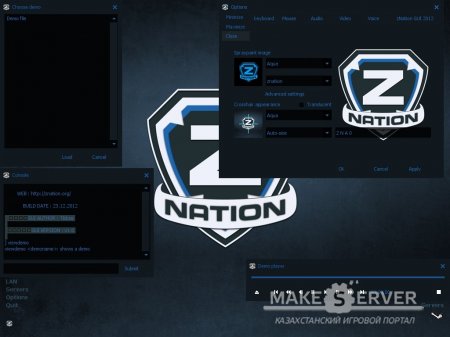 zNation 2012 GUI