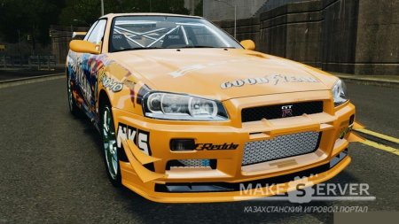 Nissan Skyline R34 GT-R Tezuka Goodyear D1 Drift