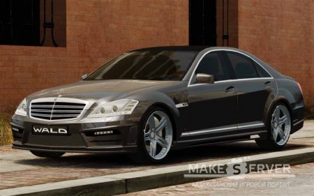 Wald Mercedes-Benz S W221 Black Bison Edition v1.0