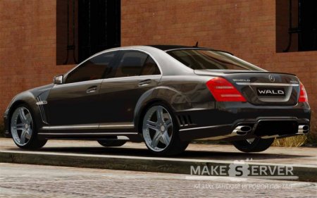 Wald Mercedes-Benz S W221 Black Bison Edition v1.0