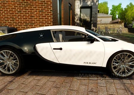 Bugatti Veyron 16.4 Super Sport 2011 PUR BLANC [EPM]