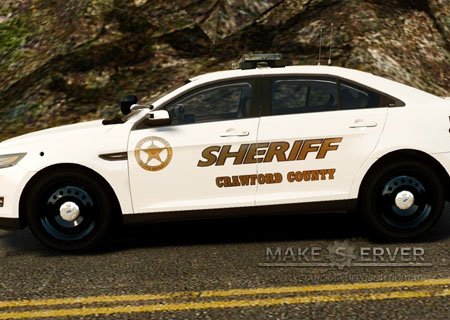 Ford Taurus 2010 CCSO Police [ELS]