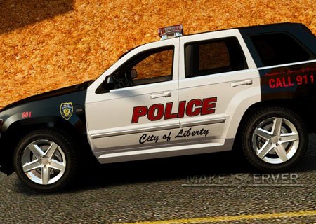 Jeep Grand Cherokee SRT8 2008 Police [ELS]