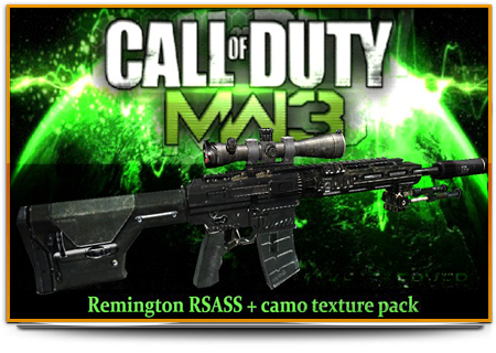 COD8 MW3 Remington RSASS