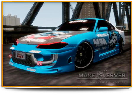 Nissan Silvia S15 Blue Tiger