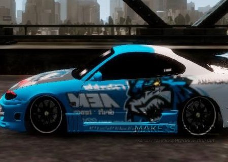 Nissan Silvia S15 Blue Tiger