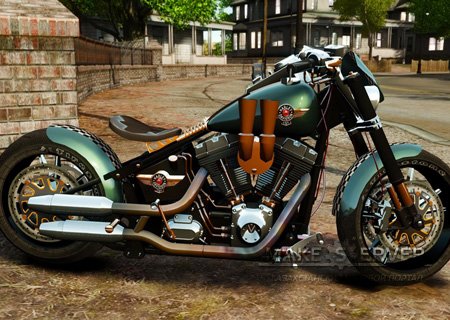 Harley Davidson Fat Boy Lo Racing Bobber