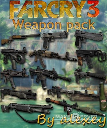 Far Cry 3 Weapon Pack