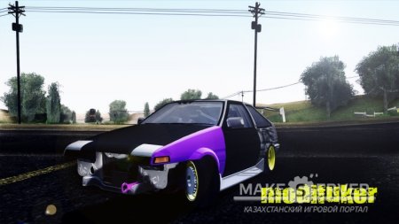 Toyota Corolla AE86 street drift