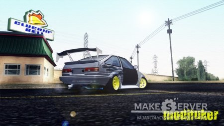 Toyota Corolla AE86 street drift