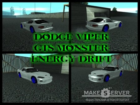 Dodge Viper GTS Monster Energy Drift