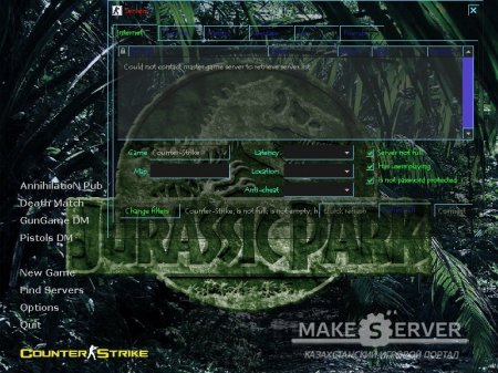 New jurassic park Gui  CS 1.6