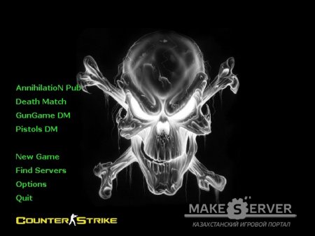 New Skull GUI for cs 1.6